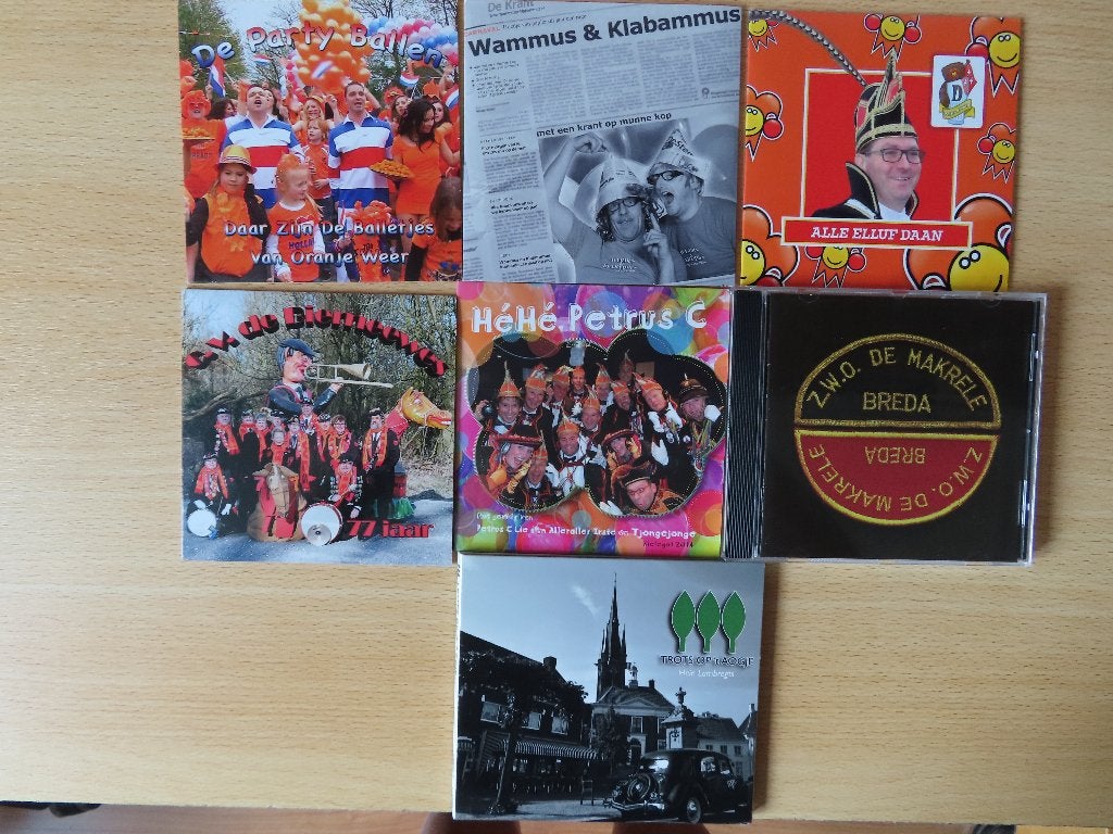 Diversen CD's Carnaval, Ophalen of Verzenden, Zo goed als nieuw, Levenslied of Smartlap