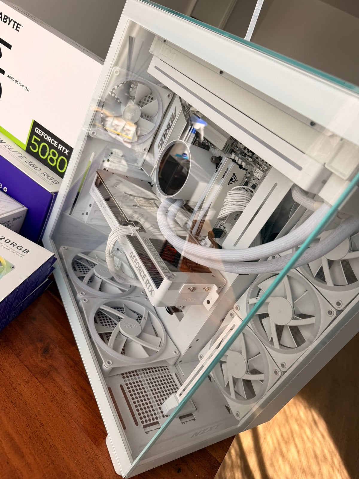 High-End Gaming PC | RTX 5080 | Ryzen 7 9800X3D | 64GB DDR5, Ophalen, 64 GB of meer, Zo goed als nieuw, Gaming