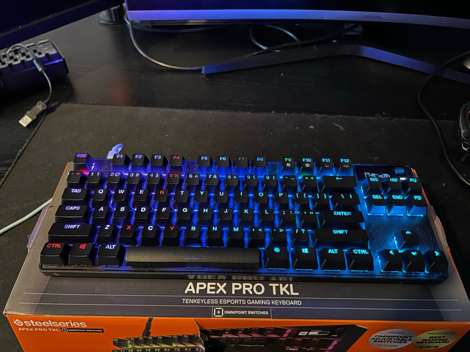 Complete gaming/streaming setup, Gaming toetsenbord, Ophalen of Verzenden, Zo goed als nieuw, Qwerty