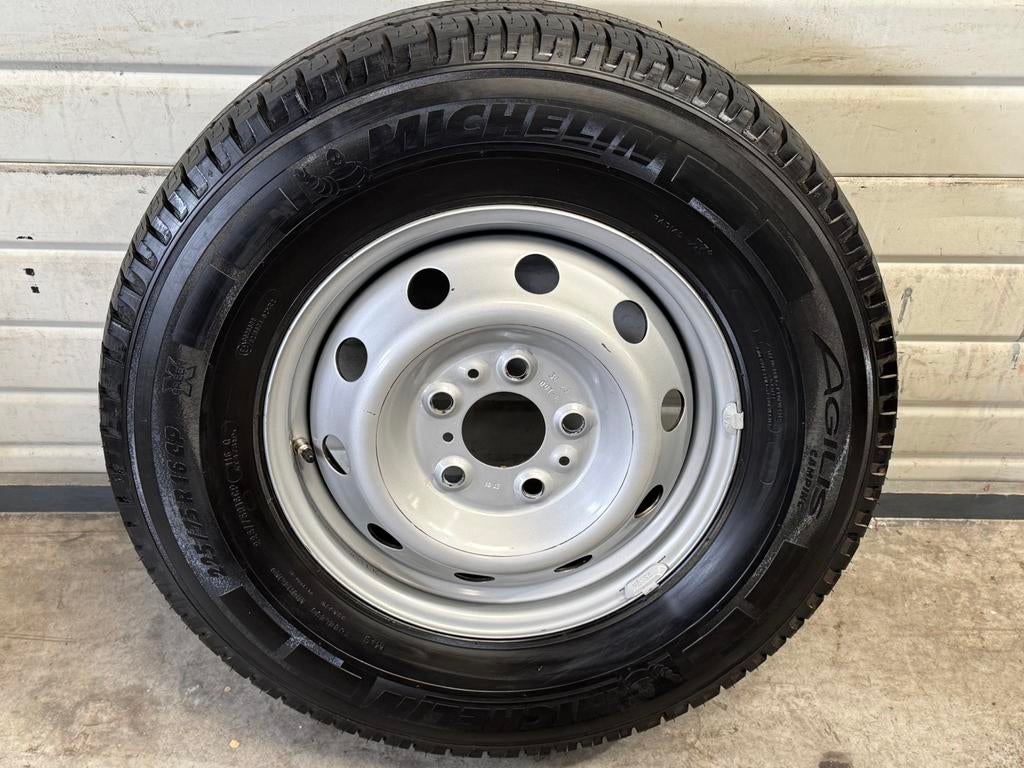 RESERVEWIEL Camper 16”- 5X130, 225/75/16 Ducato-Jumper-Boxer, 16 inch, Banden en Velgen, Ophalen of Verzenden, Bestelwagen