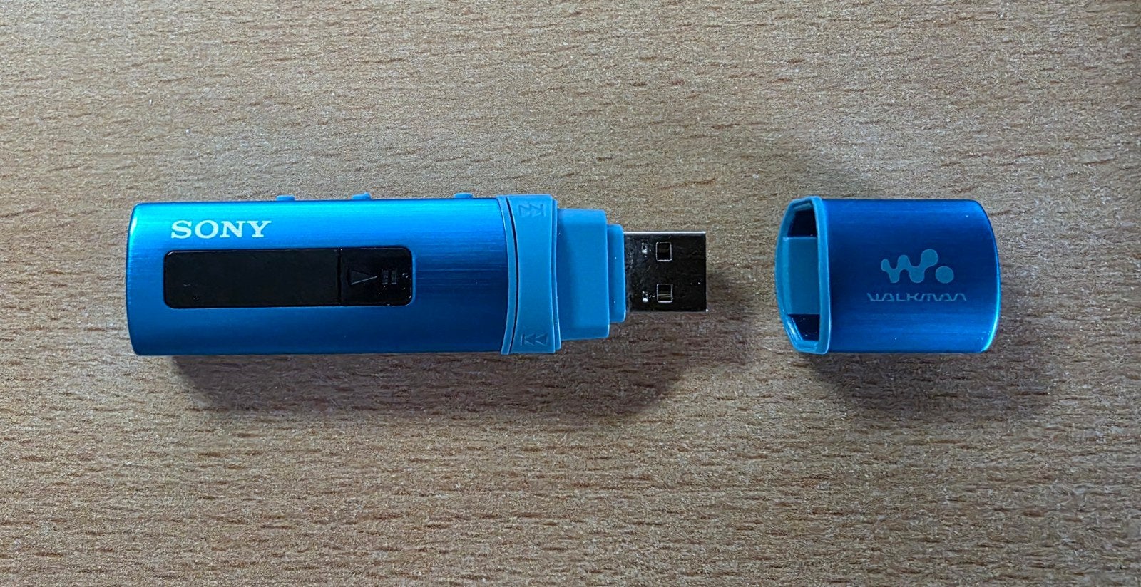 Sony Mp3 speler blauw NWZ B183 F, Ophalen of Verzenden