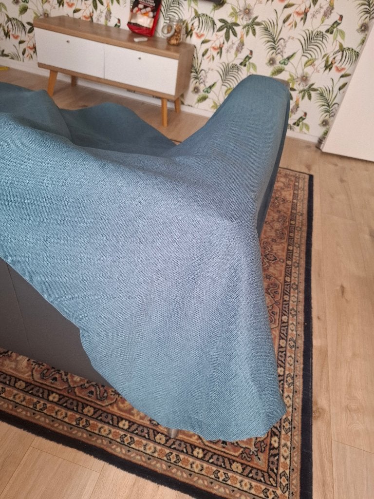 Gordijnen gratis, Ophalen, Gebruikt, Blauw, Gordijn