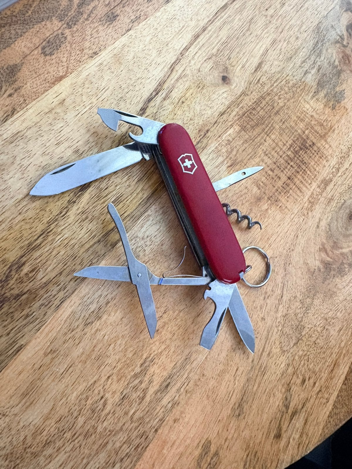 Victorinox Explorer rood Zwitsers zakmes Climber 1.3703, Ophalen of Verzenden, Zo goed als nieuw