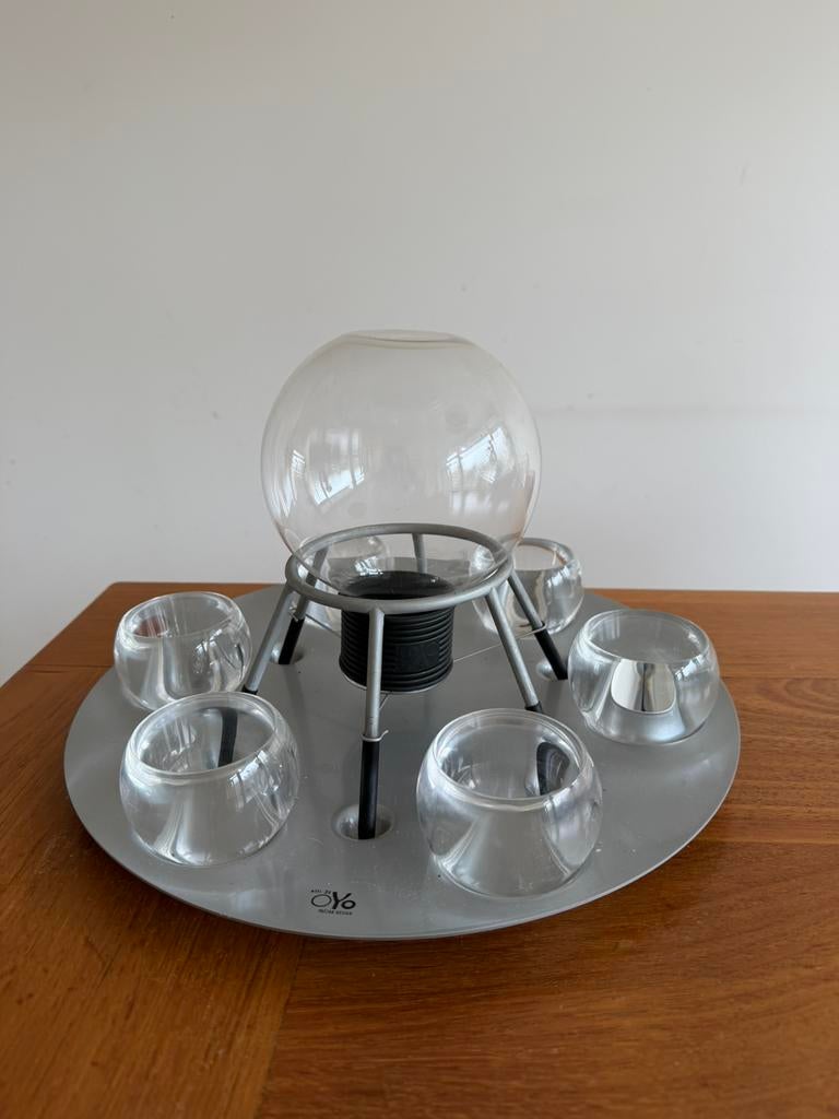 Hele Vette Space Age Patzak Deisgn Kaarsenhouder, Ophalen of Verzenden, Zo goed als nieuw, Overige materialen, Minder dan 25 cm