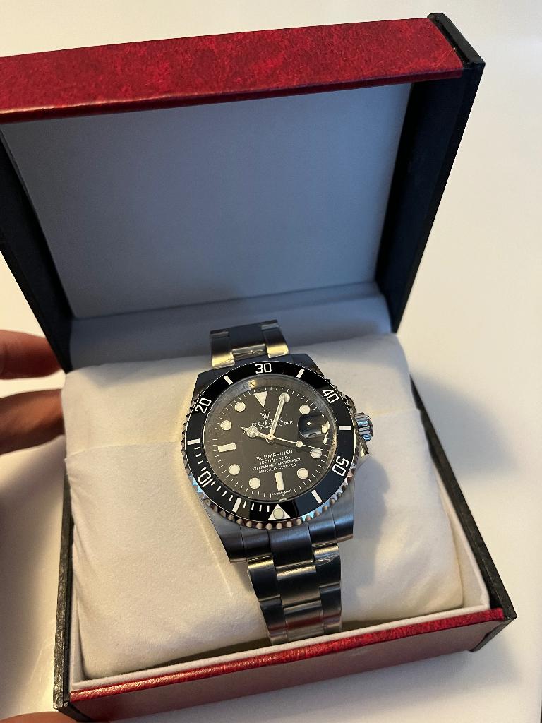 Rolex submariner gmt master batgirl batman, Sieraden, Tassen en Uiterlijk, Horloges | Heren, Ophalen of Verzenden, Nieuw, Staal
