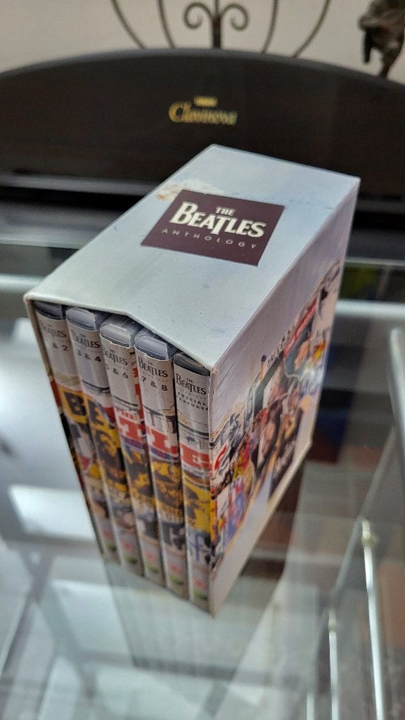 The Beatles x 5 DVD's Luxe box * Anthology, Alle leeftijden, Ophalen of Verzenden, Zo goed als nieuw, Inclusief boekje