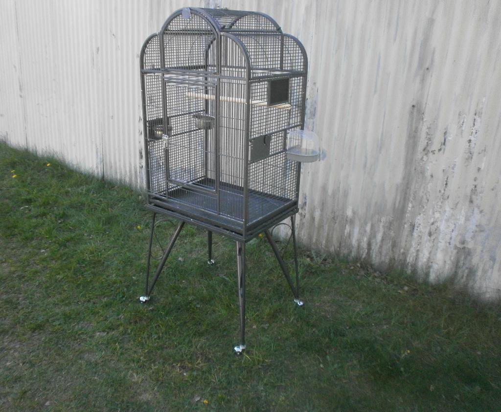 Vogelkooi ., Dieren en Toebehoren, Ophalen, Gebruikt, Metaal, Vogelkooi