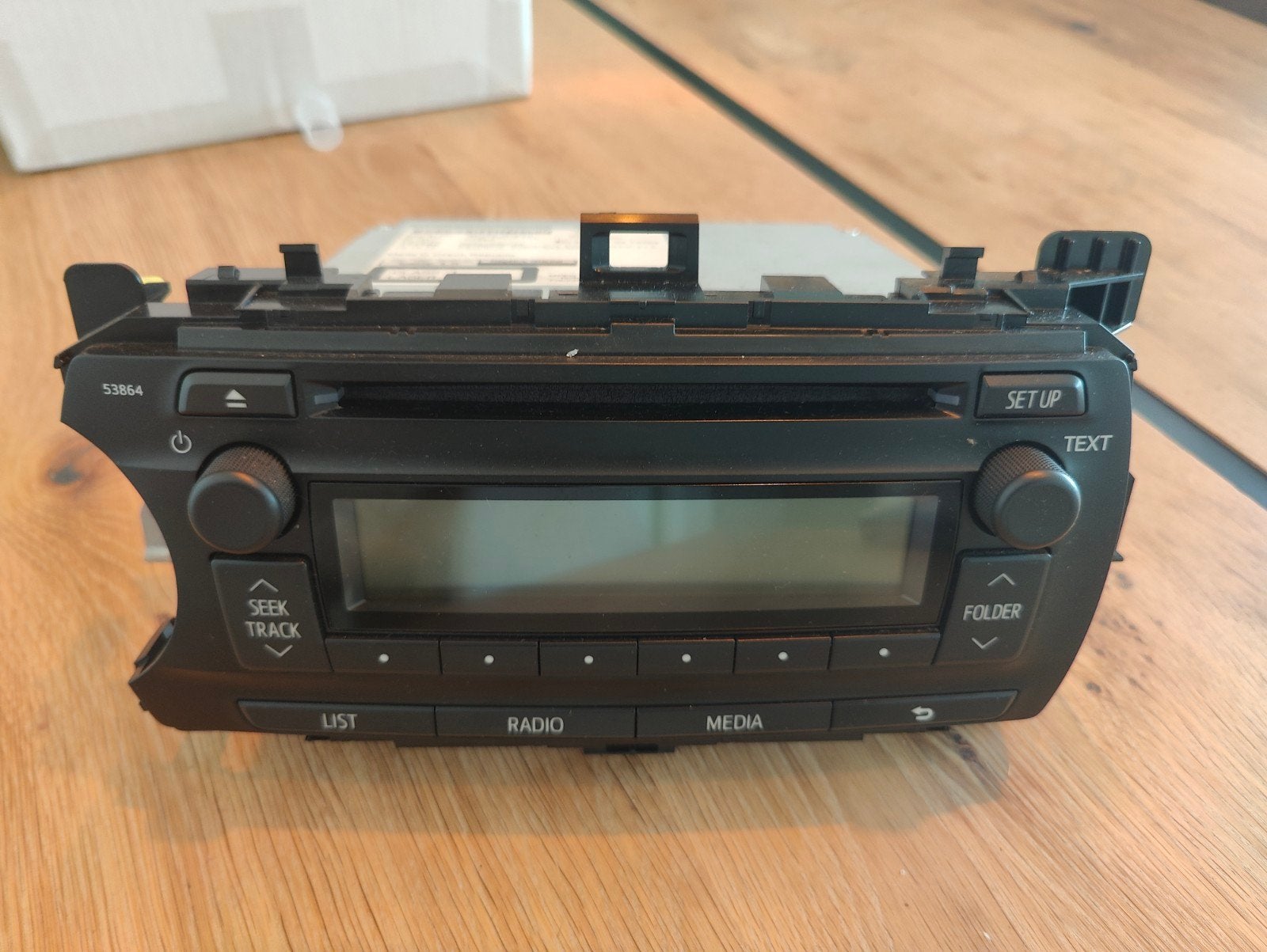 Toyota Yaris radio (model: 86120-0D040), Auto diversen, Ophalen, Zo goed als nieuw