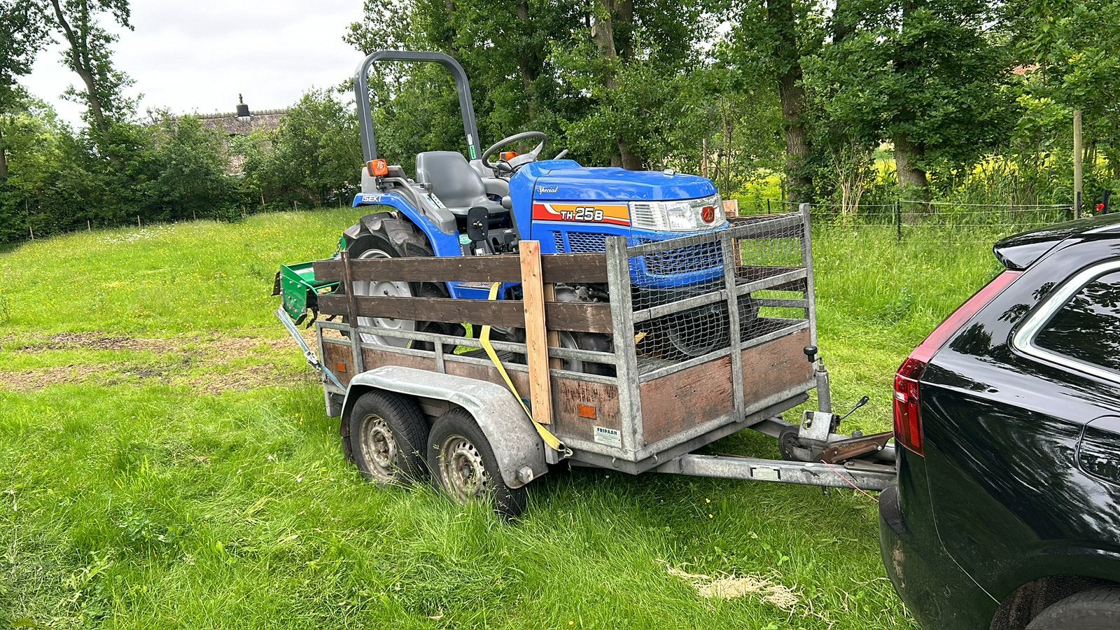 Tandemasser Fripaan aanhanger, 2000 kg, Ophalen, Zo goed als nieuw