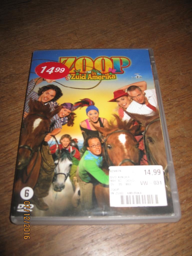 Dvd: Film Zoop in Zuid-Amerika, Avontuur, Gebruikt, Ophalen of Verzenden, Vanaf 6 jaar