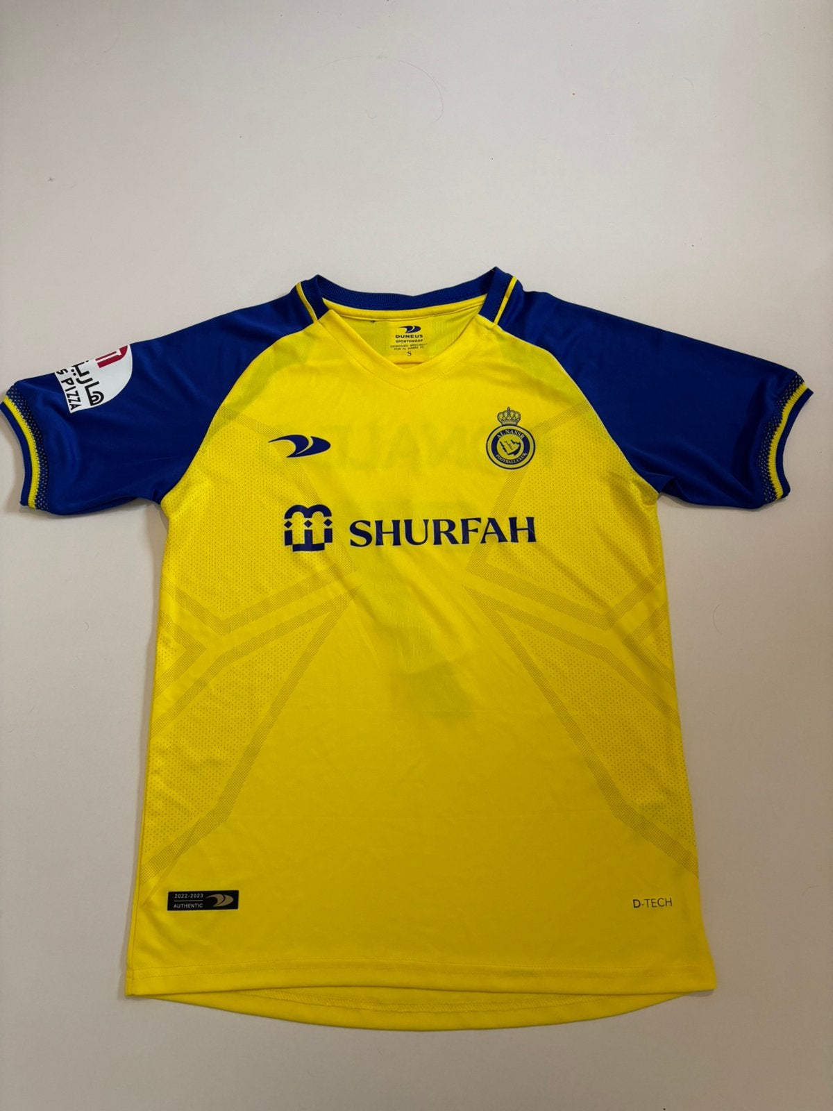 Cristiano ronaldo al nassr shirt, Ophalen of Verzenden, Zo goed als nieuw, Shirt