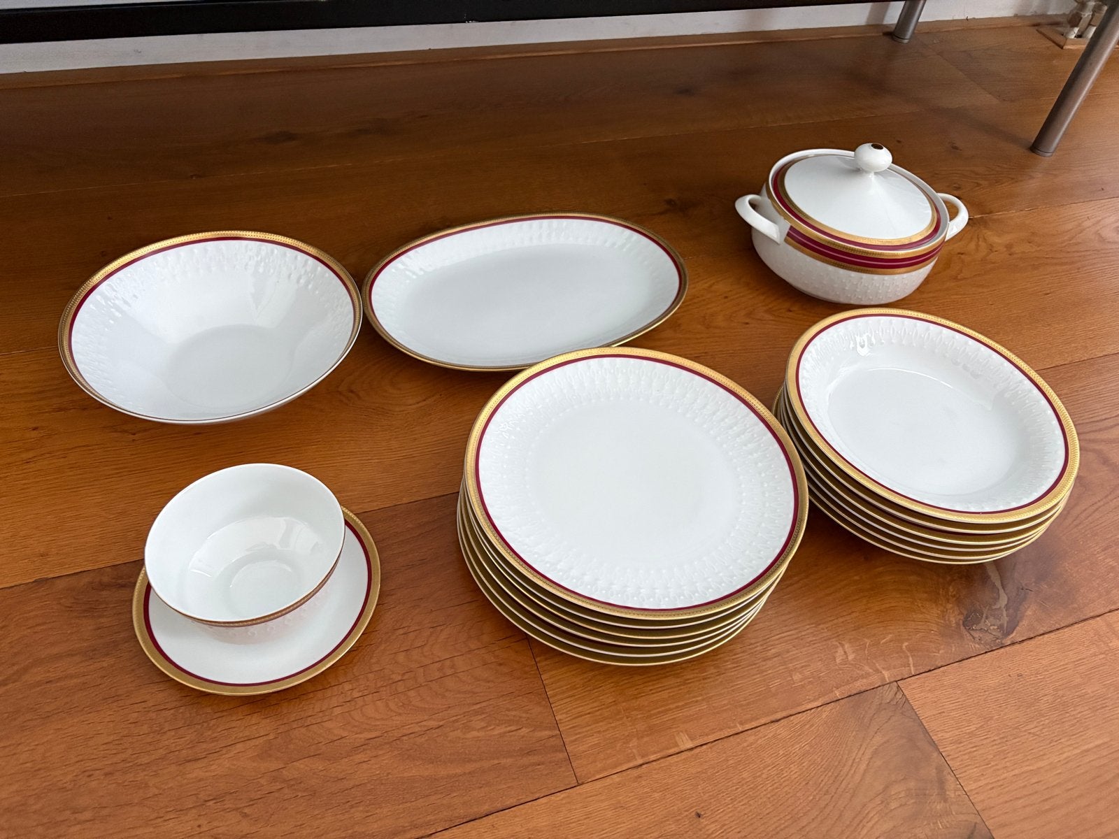 6 delig Diner servies van Mitterteich Bavaria, Ophalen, Overige merken, Klassiek, Zo goed als nieuw