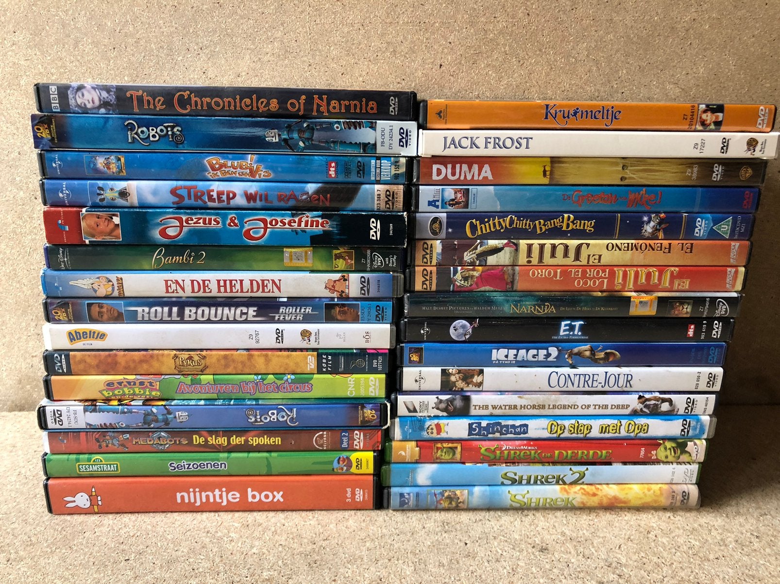 Diverse kinder / familie films zie foto’s, Alle leeftijden, Ophalen of Verzenden, Zo goed als nieuw, Film