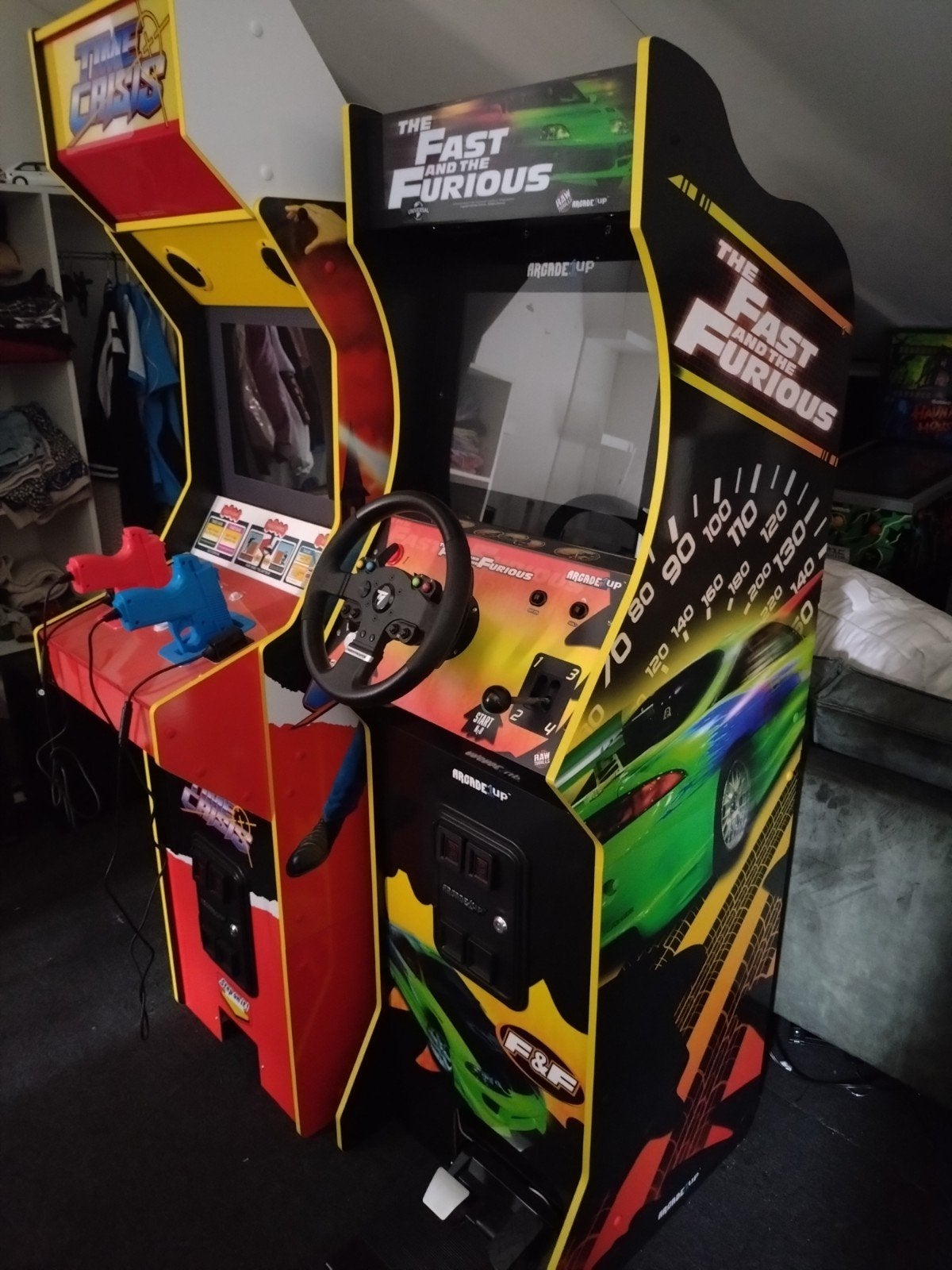 Arcade1up THE FAST&THE FURIOUS DELUXE ARCADE MACHINE, Verzamelen, Ophalen, Gebruikt