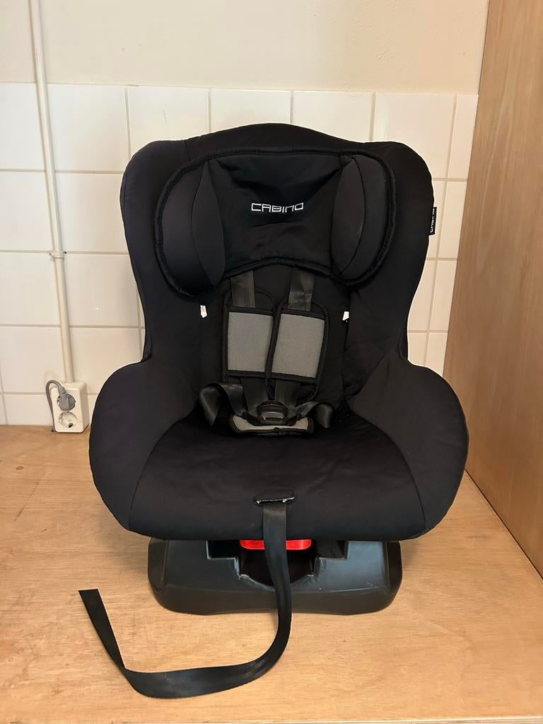 Cabino kinderautostoel zwart/grijs, Kinderen en Baby's, Autostoeltjes, 0 t/m 18 kg, Slaapstand, Ophalen, Overige merken