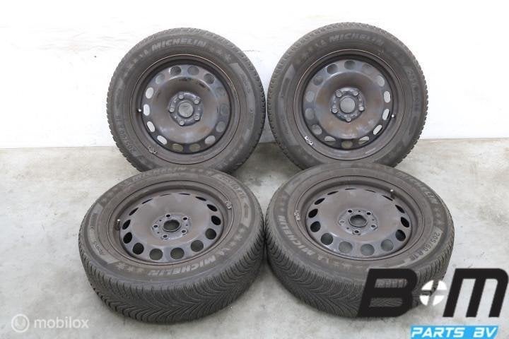 WINTER! Org. 16 inch velgen Audi Q2 TRoc Passat! 5Q0601027CK, Gebruikt, 16 inch, Banden en Velgen