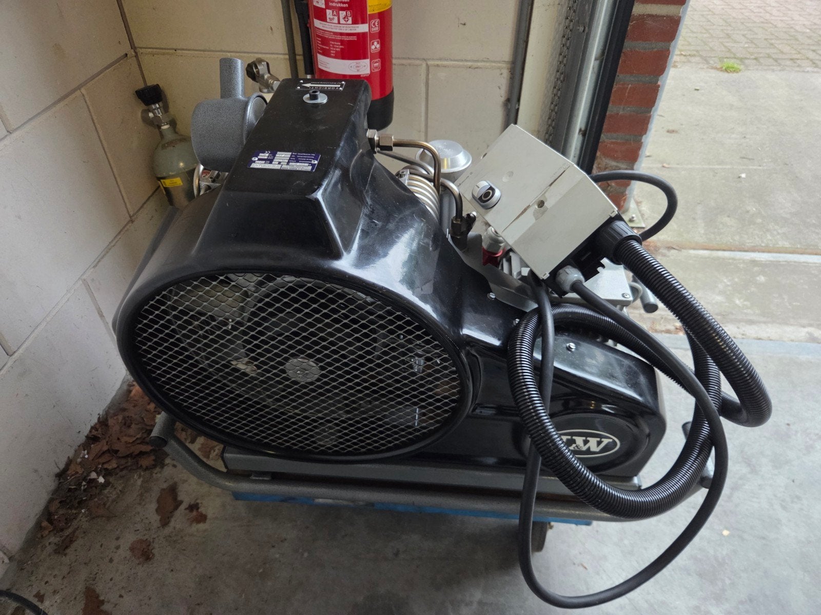 L&W 160 Duikcompressor, Watersport en Boten, Duiken, Ophalen, Gebruikt