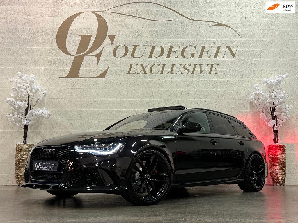 Audi RS6 Avant 4.0 TFSI RS6 Quattro Plus / Pano / B&O Tweake, Auto's, Audi, Automaat, Gebruikt, Vierwielaandrijving, Onderhoudsboekje
