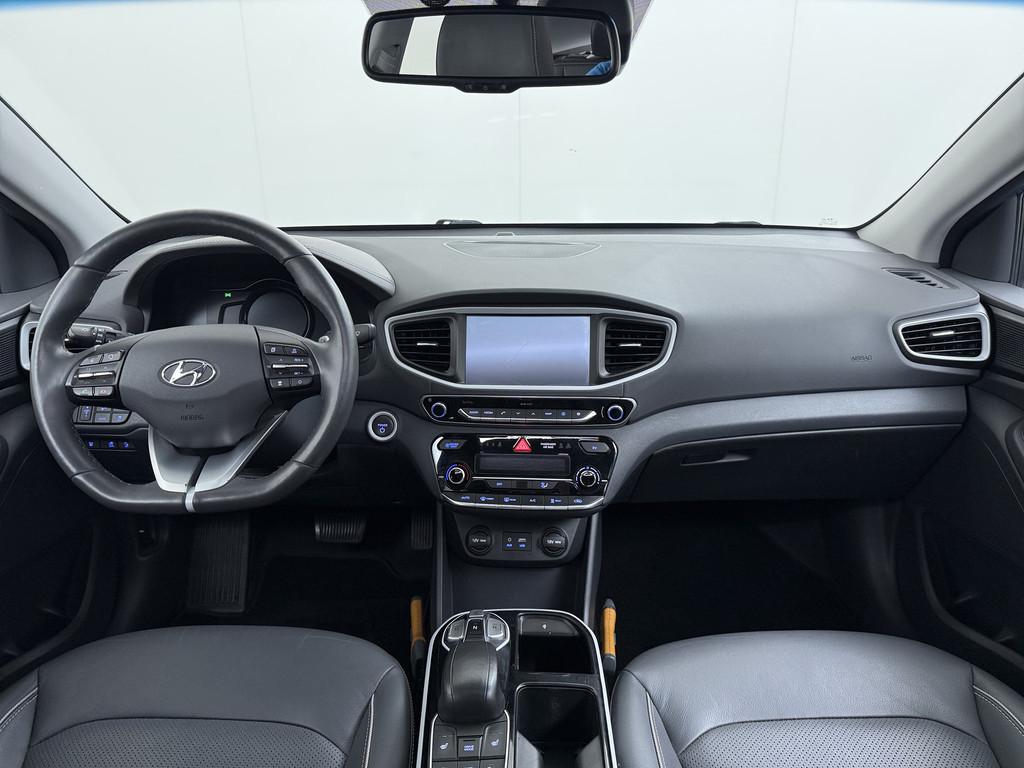 Hyundai IONIQ Premium EV SOH 99,9% Panorama-Schuifdak Adap.C, Zwart, Blauw, IONIQ, 30 kWh