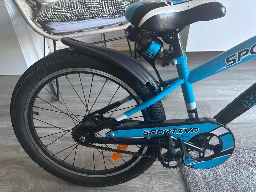 Volare Sportivo Kinderfiets - Jongens - 20 inch - Blauw, Ophalen, Zo goed als nieuw, 20 inch of meer