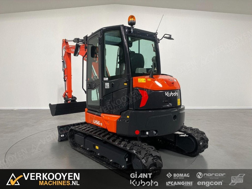 2026 Kubota U56-5 VV1524 Minigraver, Graafmachine