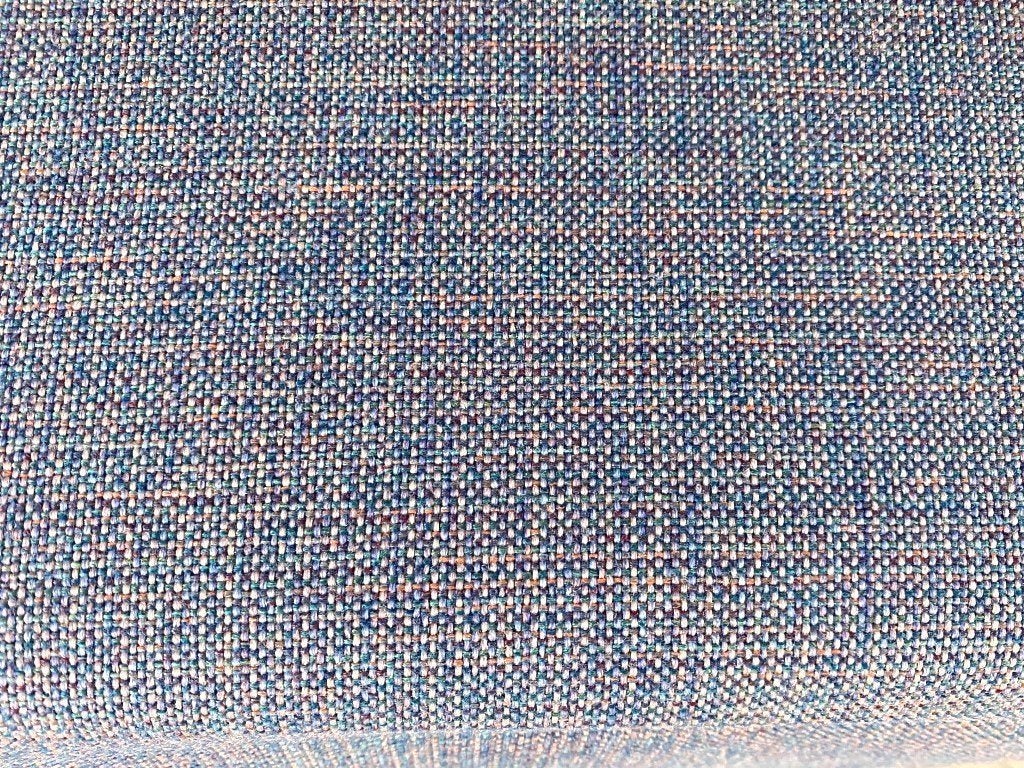 Camira Carlow CLW11 blauw+groen; 9,9 mtr meubelstof NU 17€/M, Blauw, 120 cm of meer, Ophalen of Verzenden, Polyester