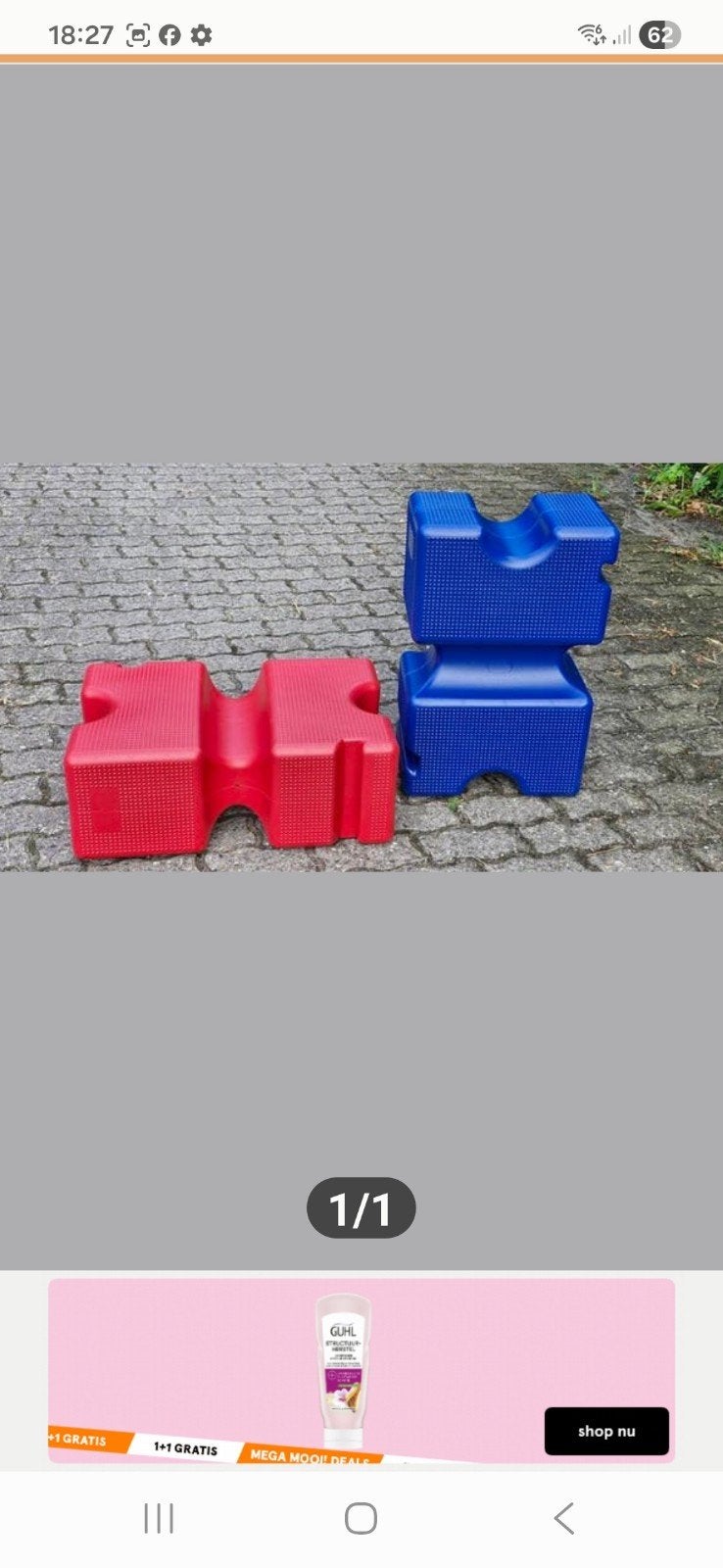 Cavalettie blokken  nieuw, Ophalen, Nieuw, Overige soorten