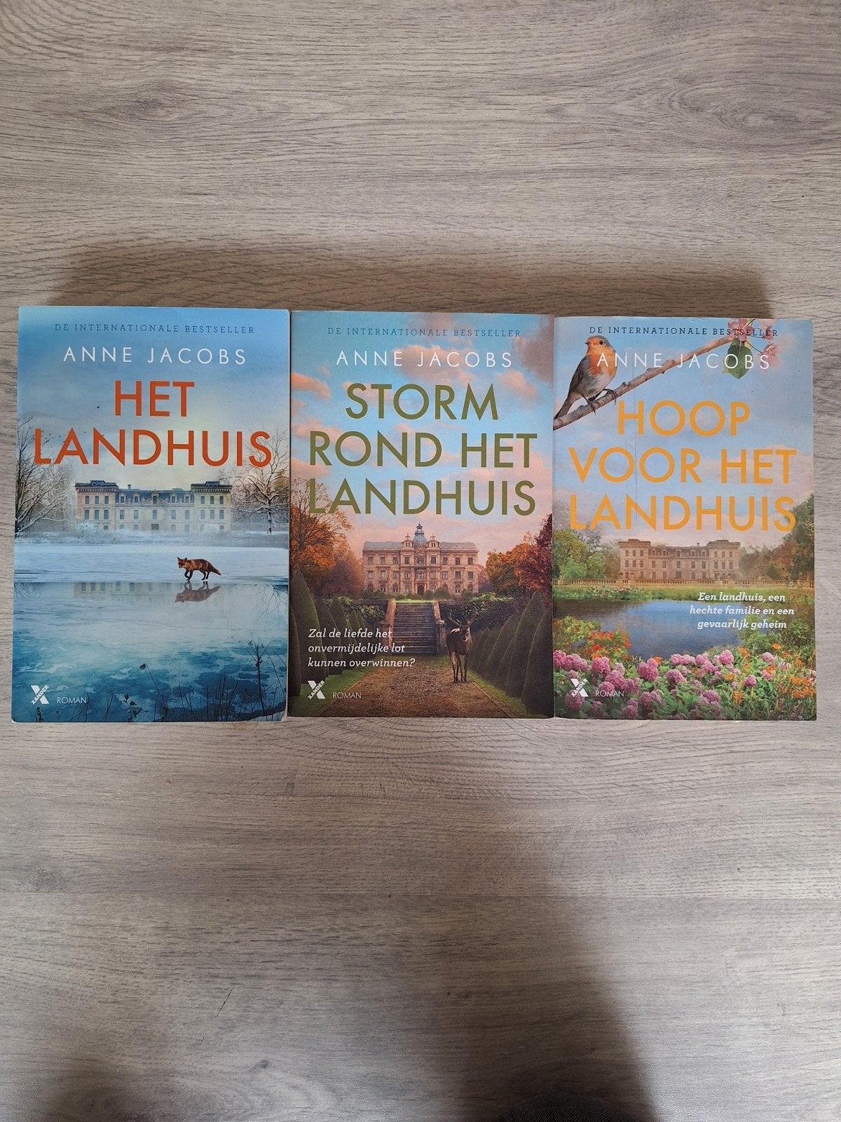 Het Landhuis Trilogie - Anne Jacobs (3 boeken), Ophalen of Verzenden, Zo goed als nieuw, Anne Jacobs, Nederland