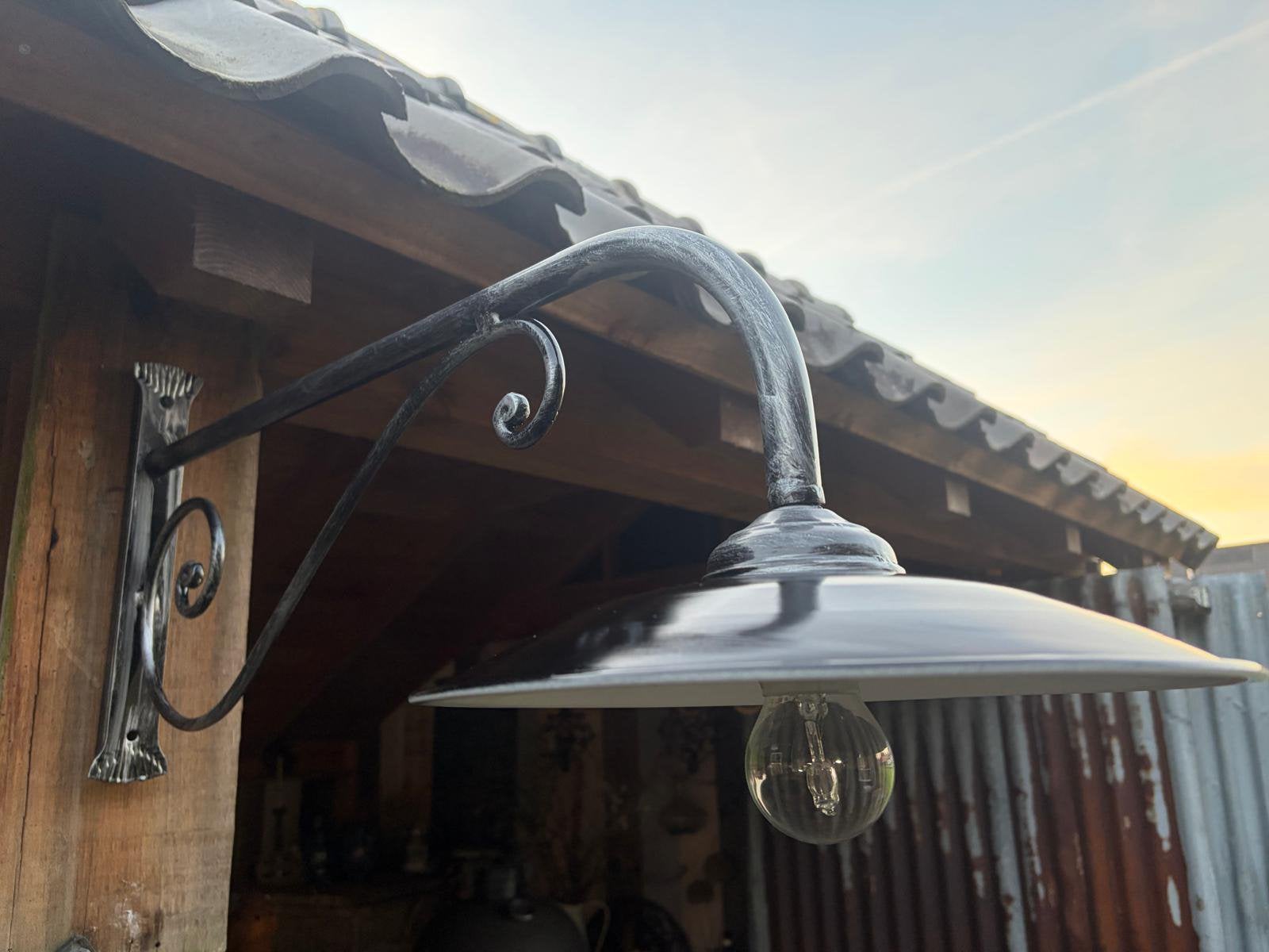 Grote muurlamp Italiaans handwerk, Tuin en Terras, Buitenverlichting, Minder dan 50 watt, Wandlamp, Nieuw, Ophalen of Verzenden