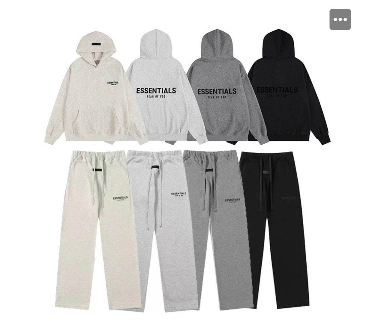 Essentials Pakken - Diverse Kleuren en Maten, Verzenden, Nieuw, Overige maten, Meerkleurig