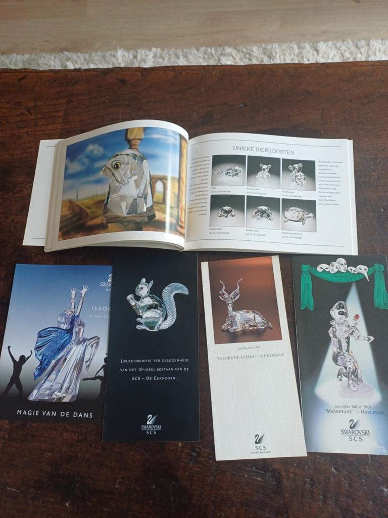 Documentatie Swarovski kristal., Ophalen of Verzenden, Zo goed als nieuw, Figuurtje