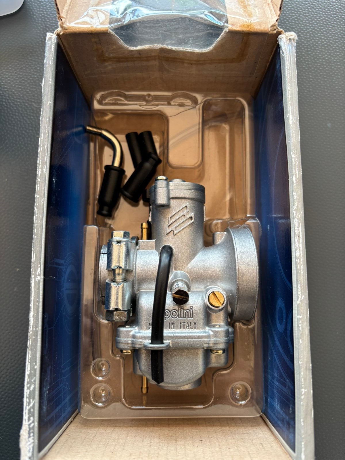 Nieuwe, ongebruikte Polini CP19 carburateur met handchoke, Verzenden, Nieuw