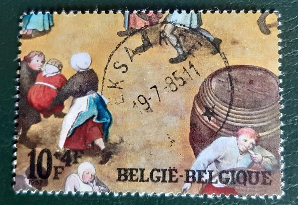 Belg jaar 1967 cob 1441 centrale stempel, Verzenden, Gestempeld, Gestempeld