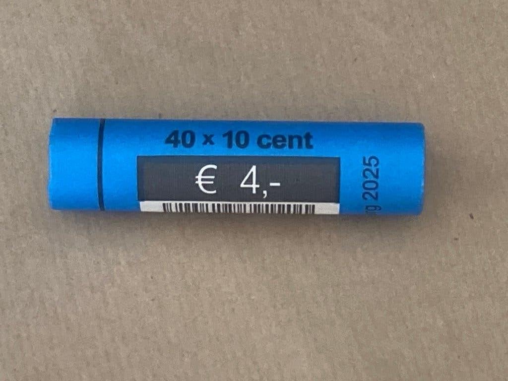 € 0,10 Zichtrol. Luxemburg. 2025., Ophalen, Luxemburg, 10 cent, Setje
