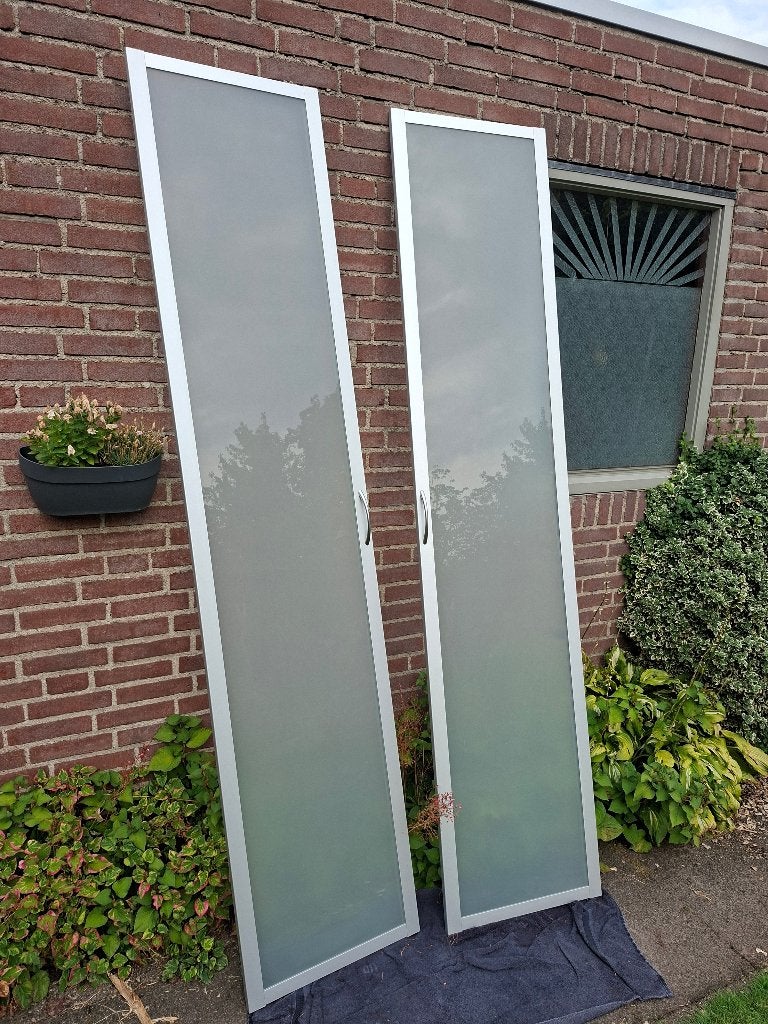 Ikea Pax deuren 50x229 mat glas, Ophalen, Gebruikt, 200 cm of meer, 50 tot 100 cm