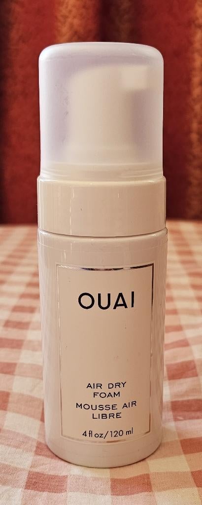 OUAI air dry foam, Sieraden, Tassen en Uiterlijk, Uiterlijk | Haarverzorging, Ophalen of Verzenden, Zo goed als nieuw, Gel, Wax, Haarlak of Mousse
