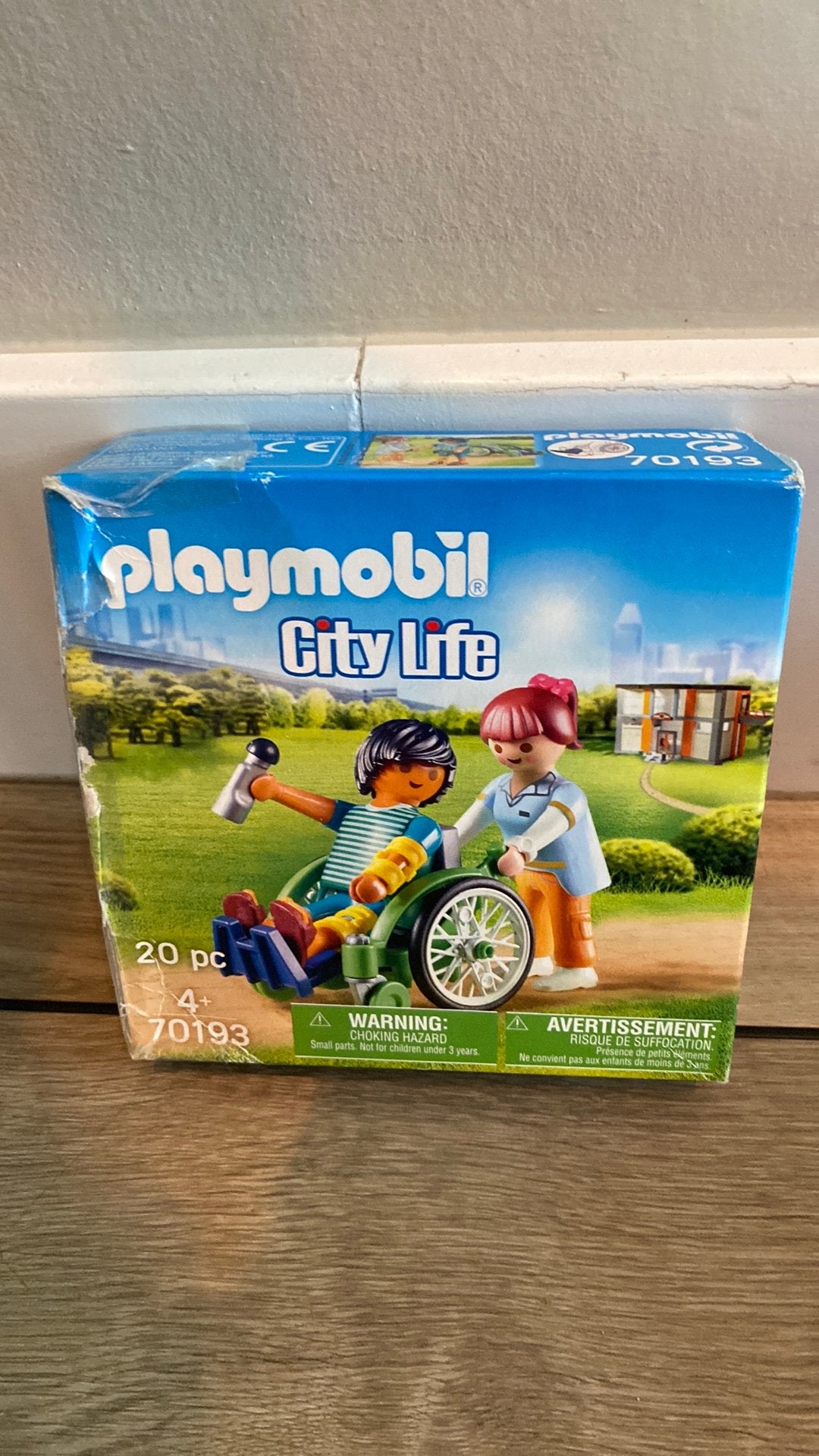 Playmobil rolstoel 70193, Ophalen of Verzenden, Gebruikt