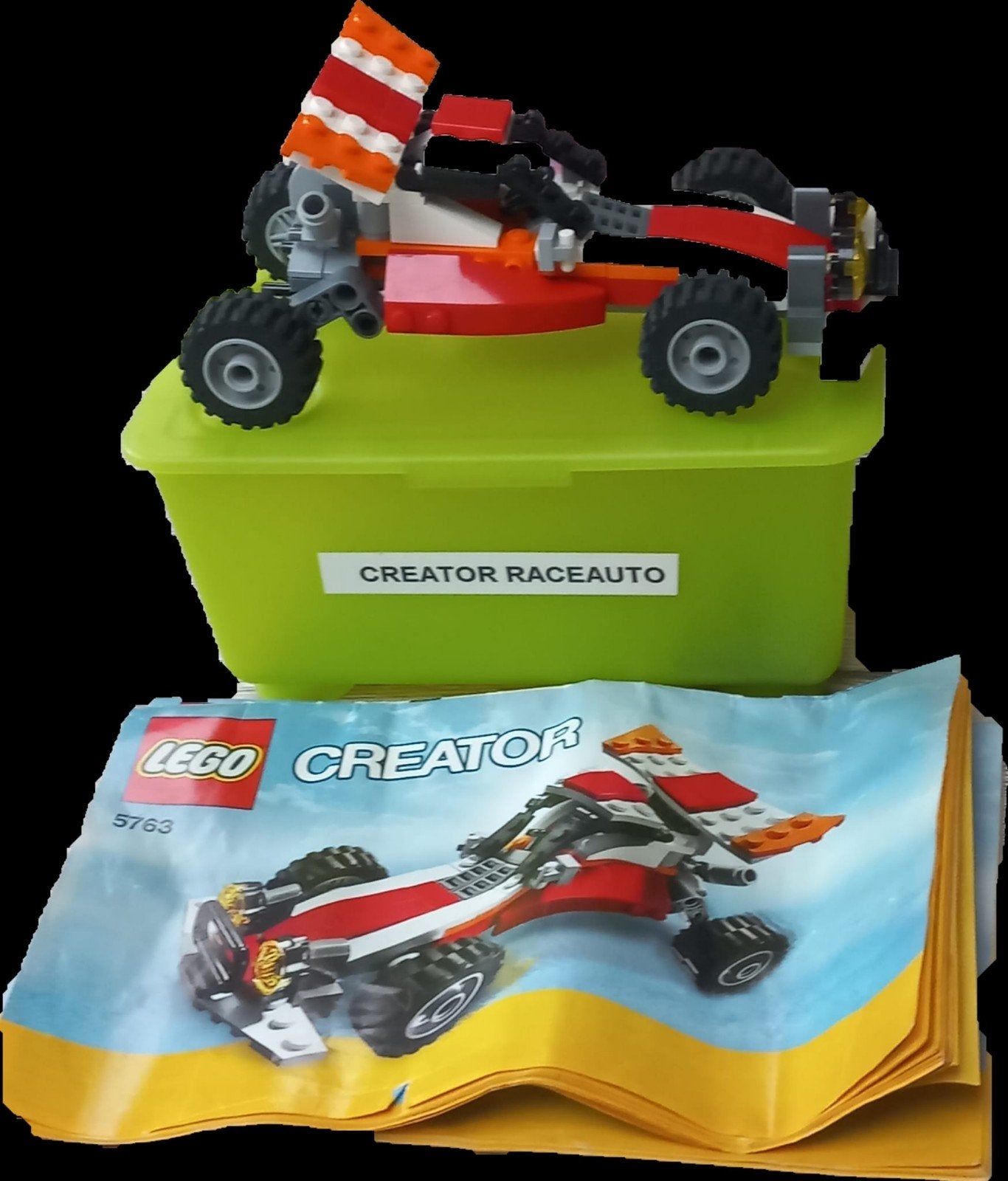 Lego Creator raceauto, Ophalen, Zo goed als nieuw, Lego