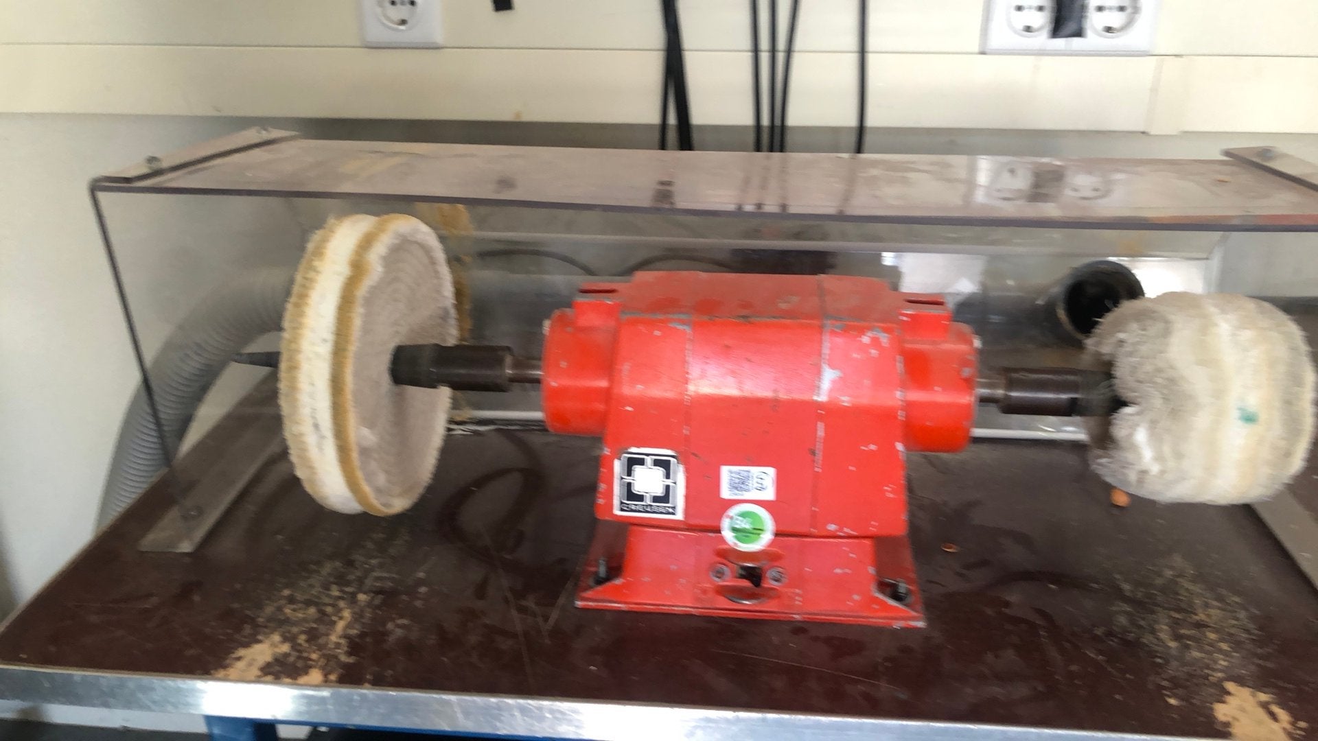 Creusen polijstmachine, Ophalen, Zo goed als nieuw