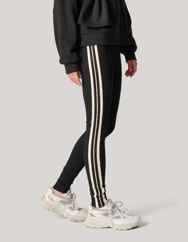 Nieuwe shoeby sport tape legging zwart (M), Legging, Zwart, Nieuw, Maat 40/42 (M)
