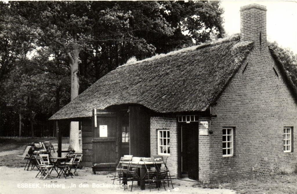 Esbeek, Herberg In den Bockenreijder - 1977 gelopen, Verzamelen, Ophalen of Verzenden, 1960 tot 1980, Gelopen, Noord-Brabant