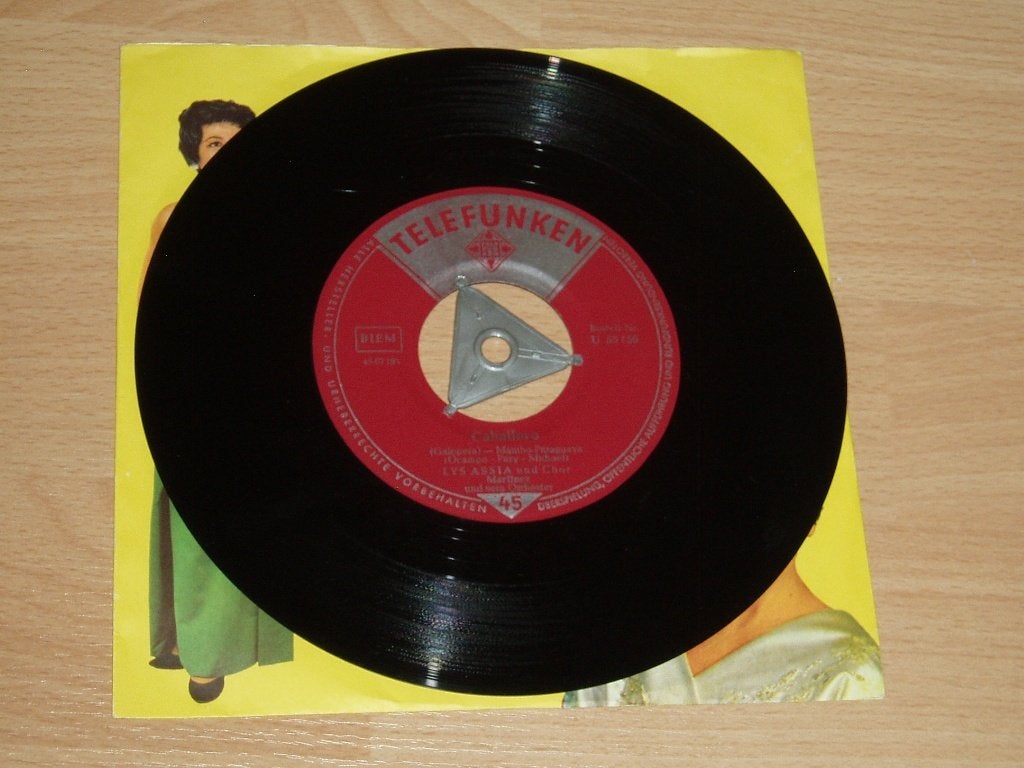 single Lys Assia * Caballero / Wenn die Sonne in Portugal, Verzenden, Gebruikt, Pop