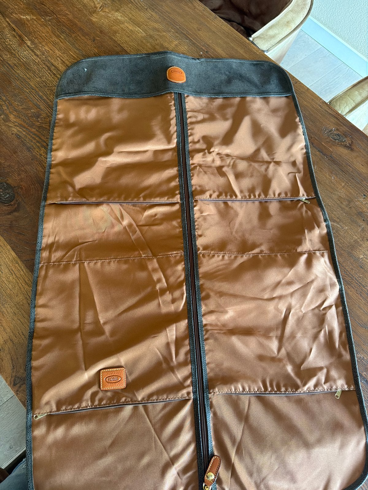 Donkergroene Brics Kledinghoes, Sieraden, Tassen en Uiterlijk, Tassen | Reistassen en Weekendtassen, Ophalen, 30 cm of meer, Gebruikt