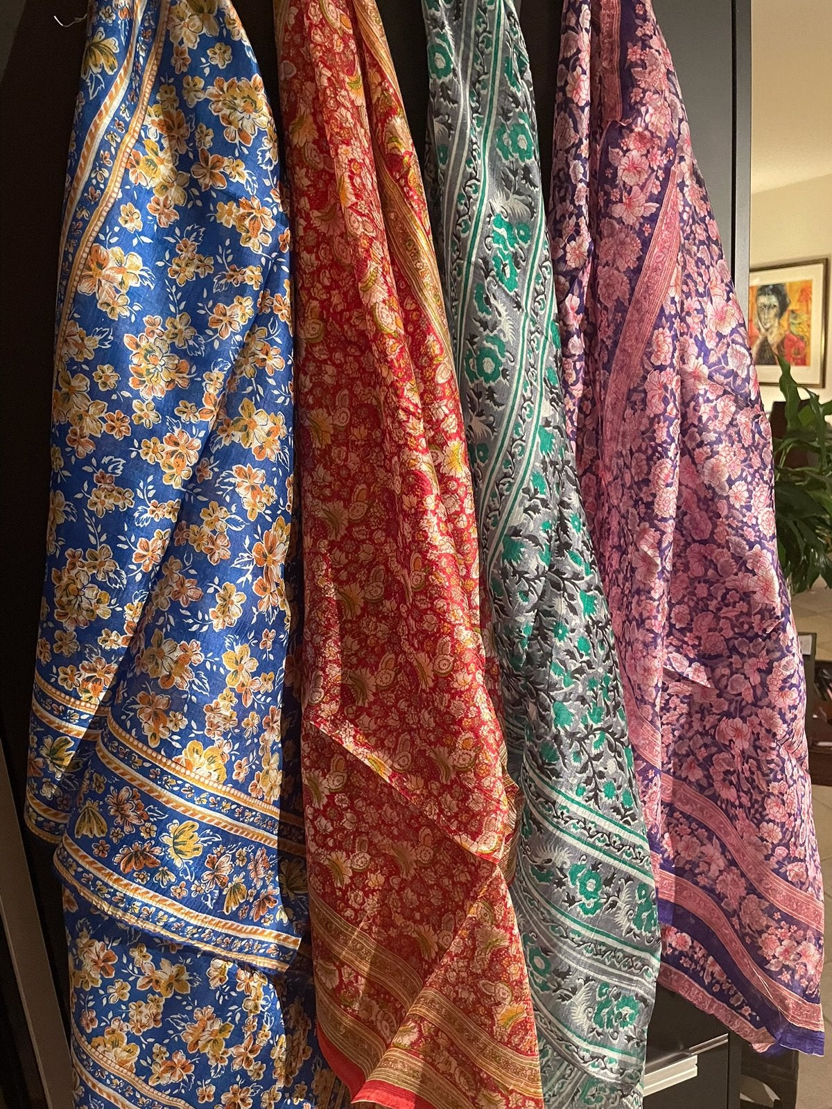 Sjaals zijden, Kleding | Heren, Ophalen of Verzenden, Zo goed als nieuw, Sjaal