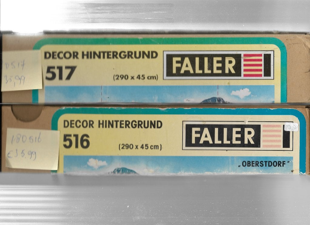 Faller HO, Overige merken, Verzenden, Gelijkstroom of Wisselstroom, Overige typen