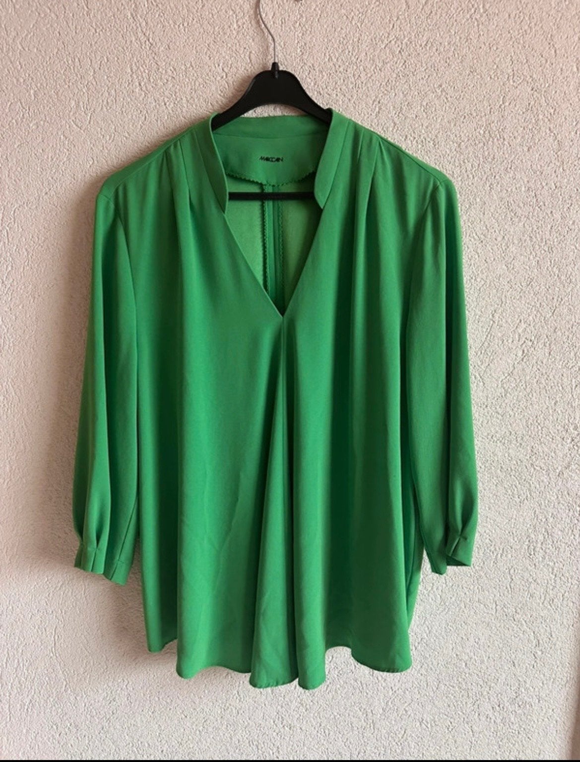Marc Cain Blouse Maat N5 - Groen, Verzenden, Zo goed als nieuw, Maat 42/44 (L), Groen