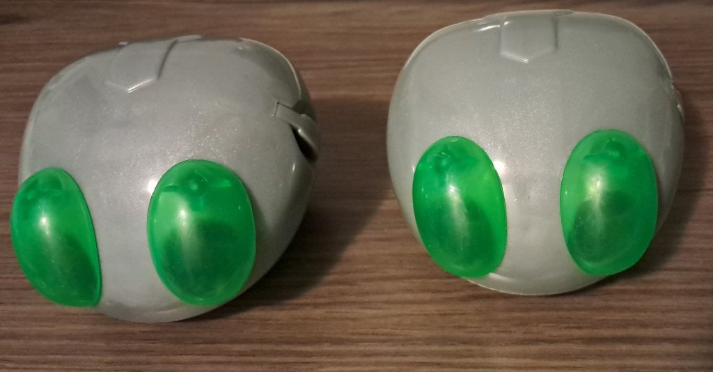 McD spy kids kijker en bril (2x), Ophalen of Verzenden, Overige figuren, Gebruikt, Overige typen