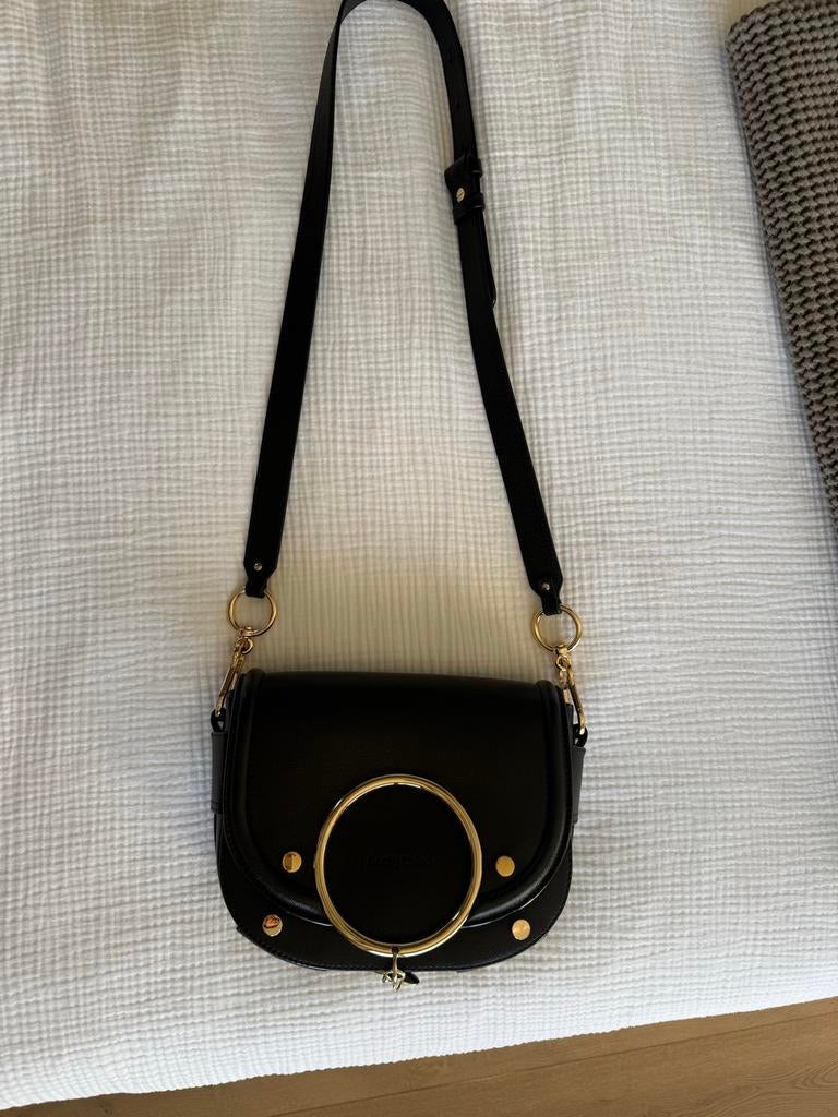 See by Chloe tas nieuw, Sieraden, Tassen en Uiterlijk, Tassen | Damestassen, Ophalen of Verzenden, Zo goed als nieuw, Zwart, Schoudertasje