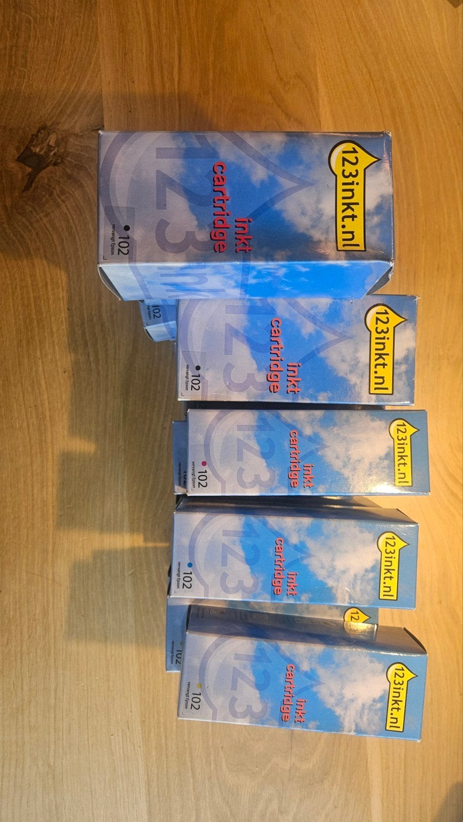 123inkt iinktcartridges (102) - Nieuw en ongebruikt, Ophalen, Nieuw, Cartridge, 123inkt.nl