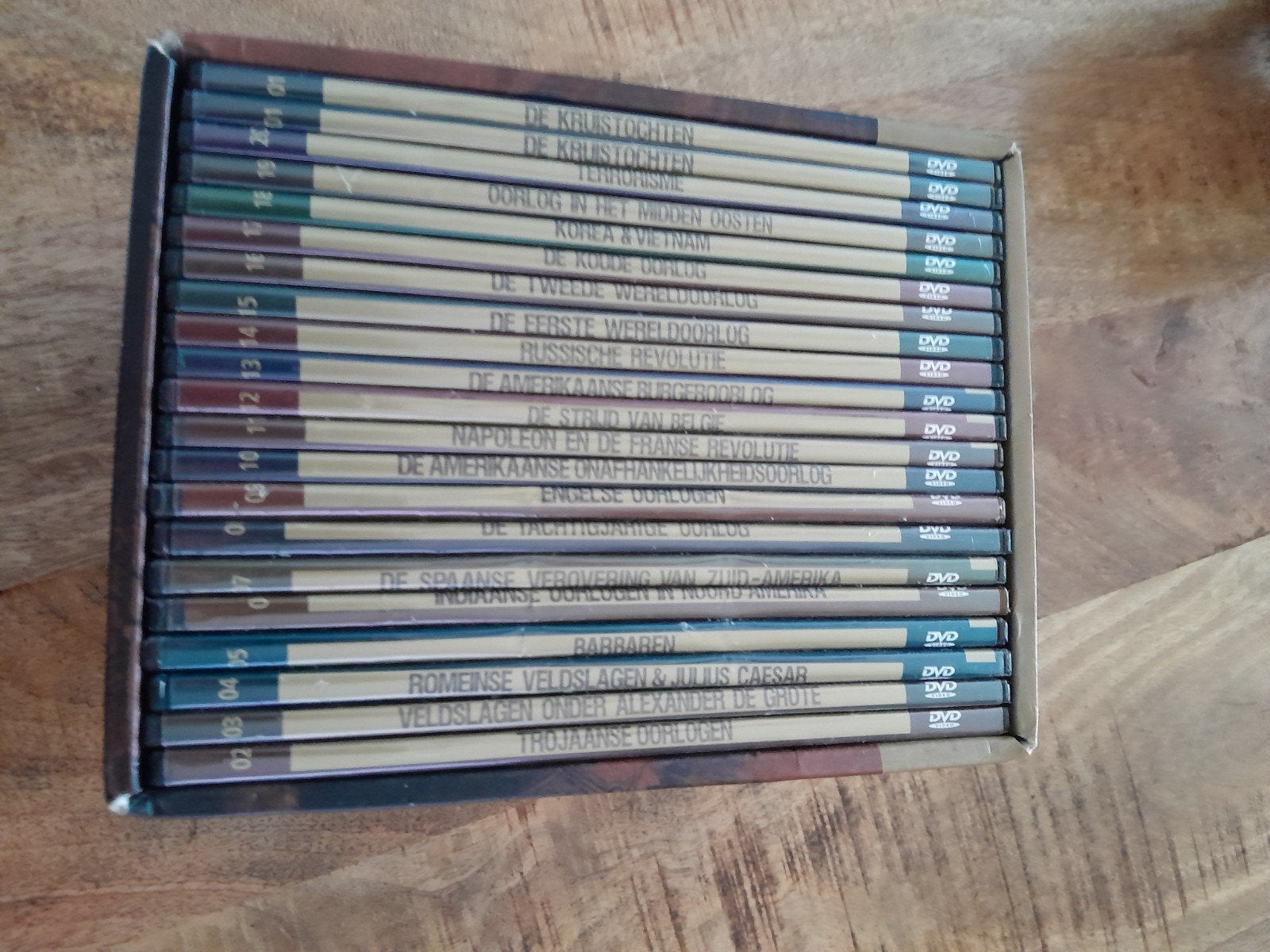 Historische Oorlogen DVD Boxset - AD Collectie, Ophalen, Alle leeftijden, Nederlands, Nederlands
